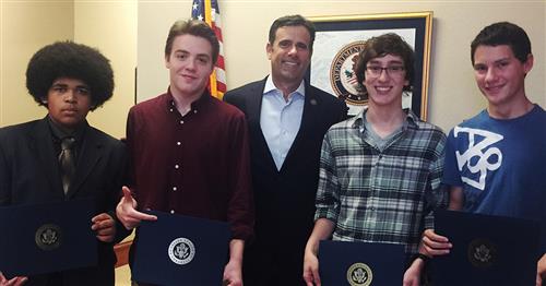 Rockwall-Heath Students Win First Place in Congressional App Challenge 